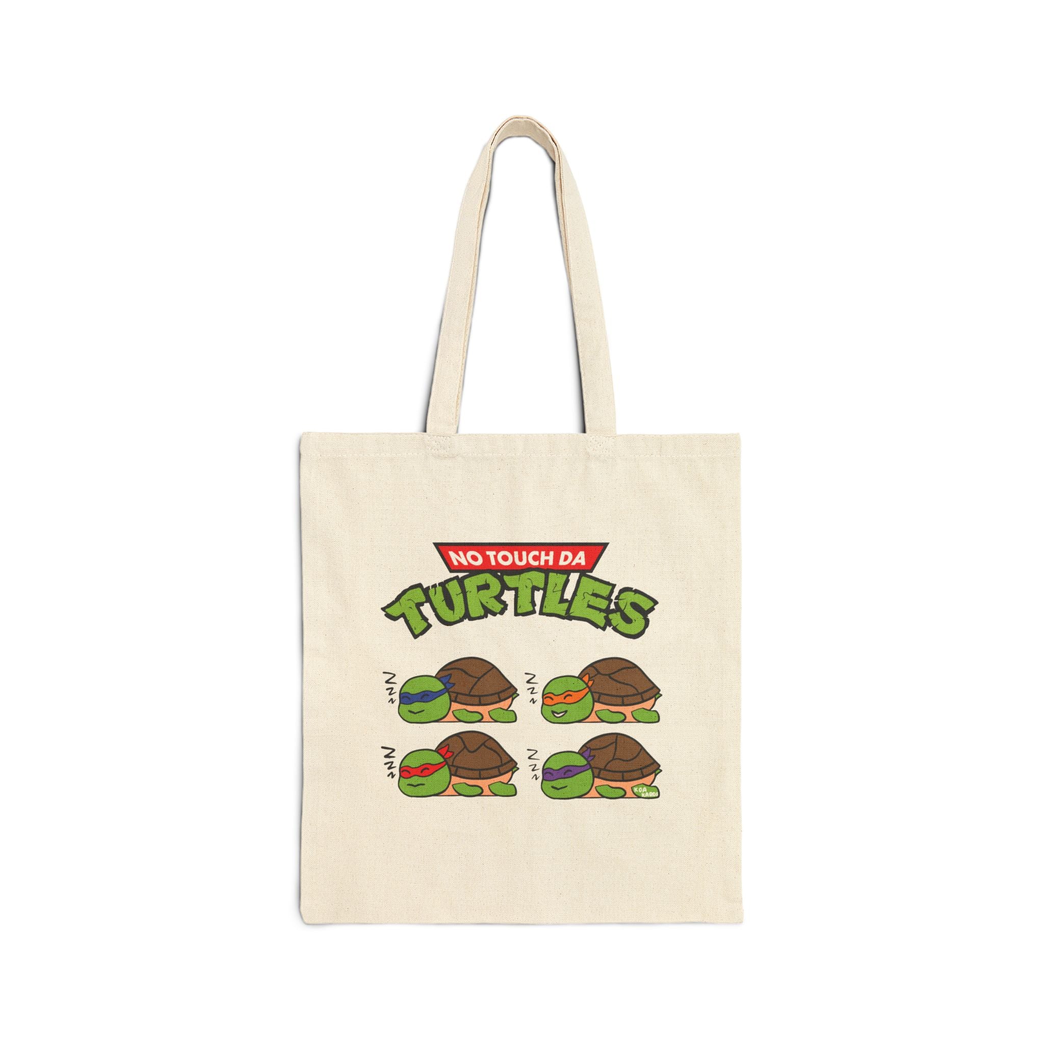 No Touch Da Turtles Tote Bag