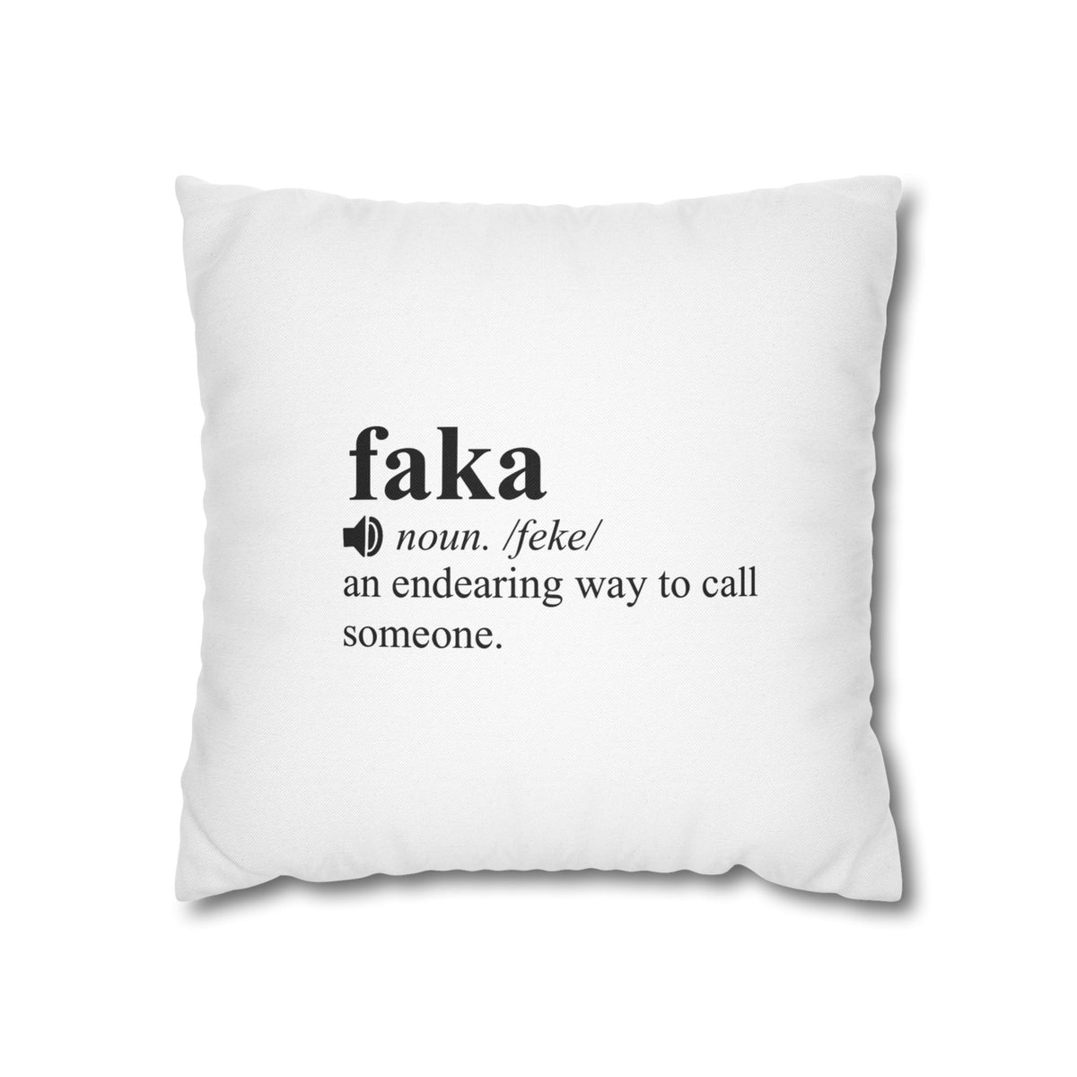 Faka Pillowcase